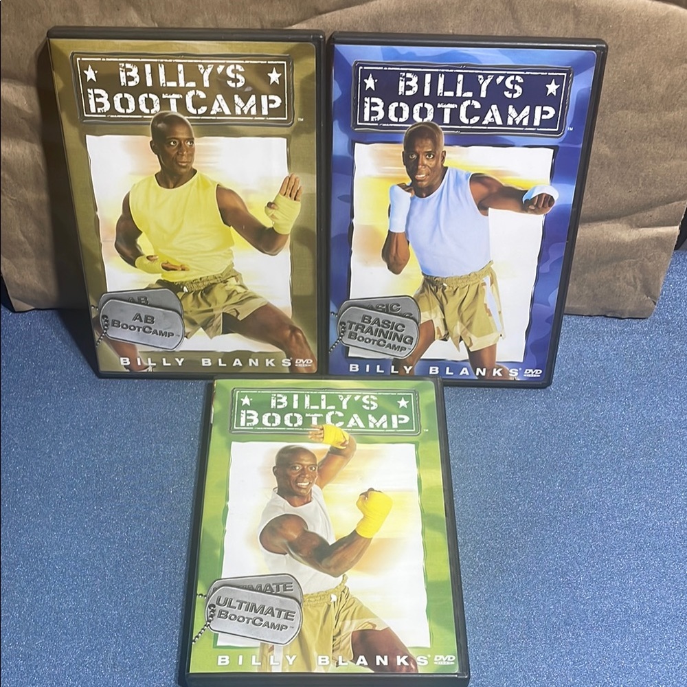 💙Billy Blanks Boot Camp DVD Set